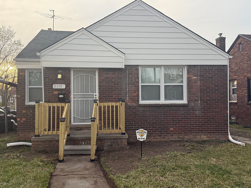 The front of the home.