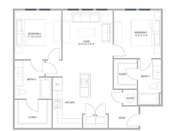 Floor plan B2