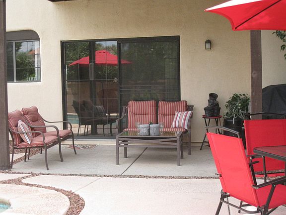 Backyard patio