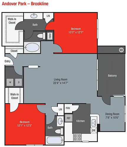 Floor plan B3