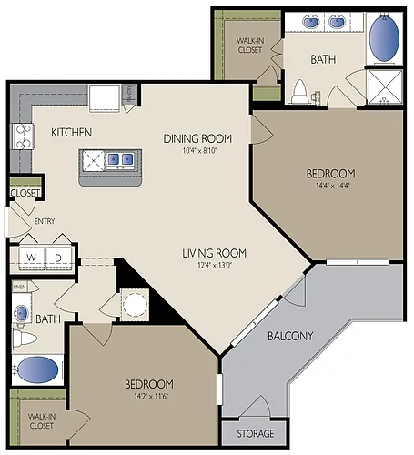 Floor plan Timmons