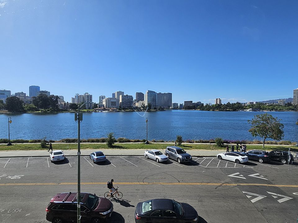 Directly across the street from Lake Merritt!