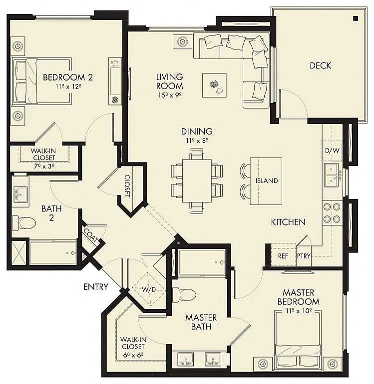 Floor plan Plan B2