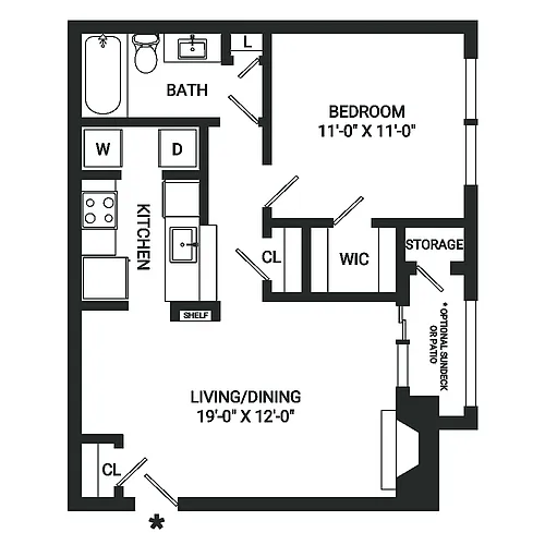 Floor plan A2