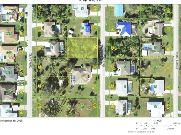 4363 BOGGS STREET LOT 15, PORT CHARLOTTE, FL 33948