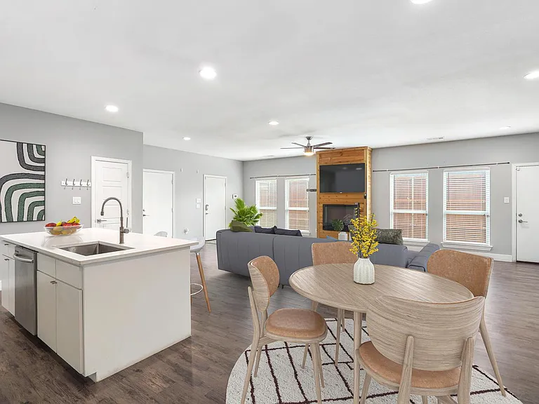 Optionally furnished common areas! Common areas can come beautifully furnished by our in-house design team for an additional fee.