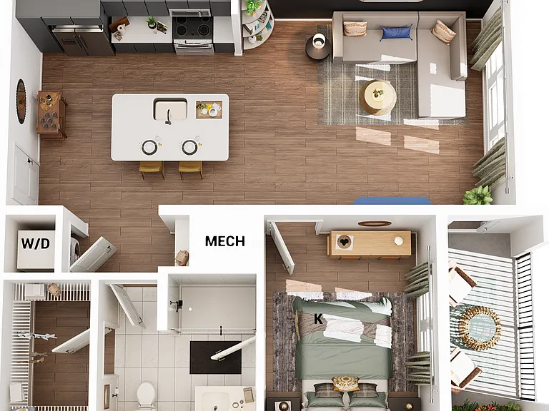 A5 floor plan Broadstone West End