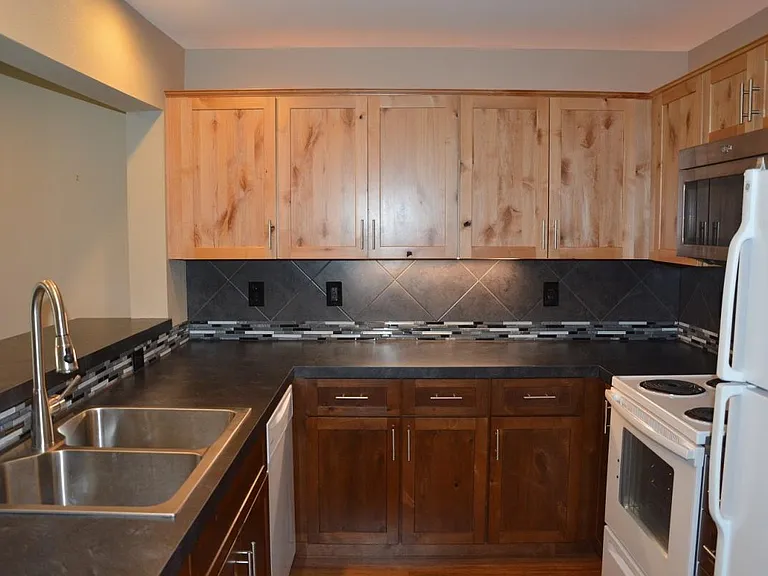 Remodeled kitchen