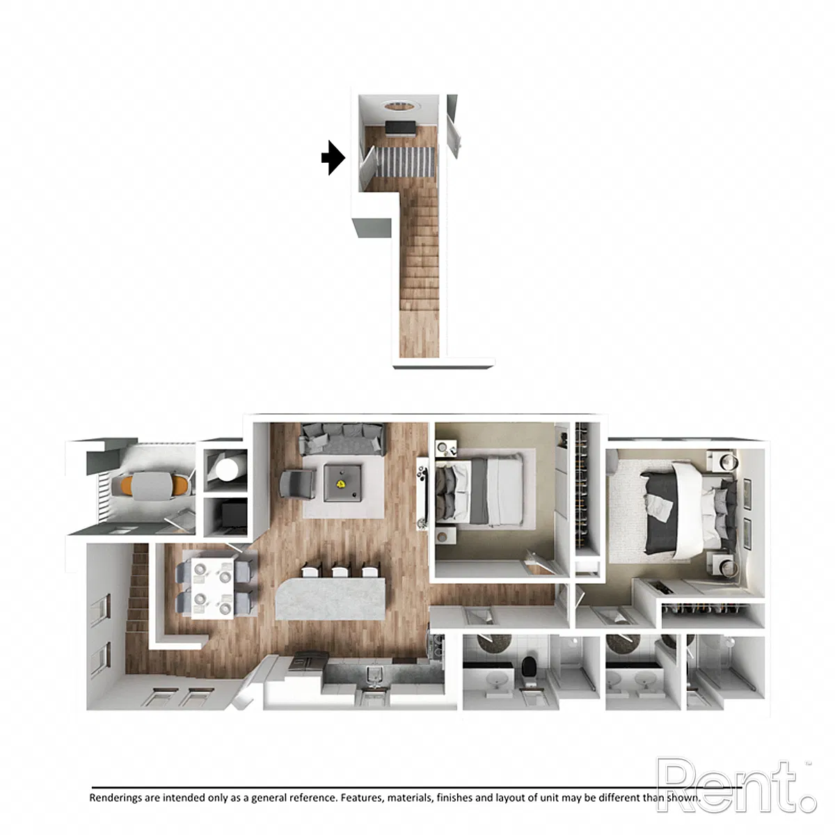 Floor plan B3