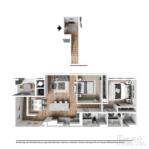 Floor plan B3
