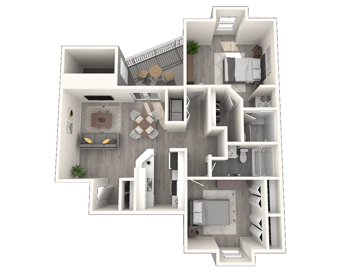 Floor plan B1