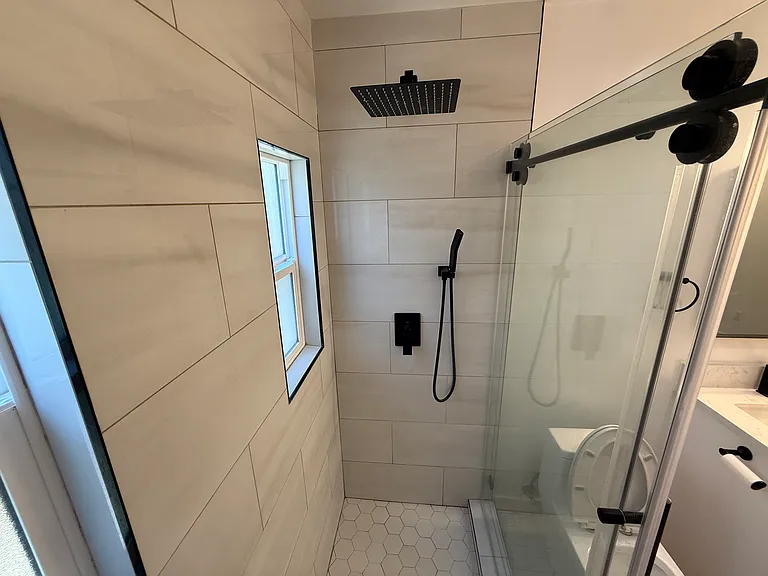 bathroom 1 shower