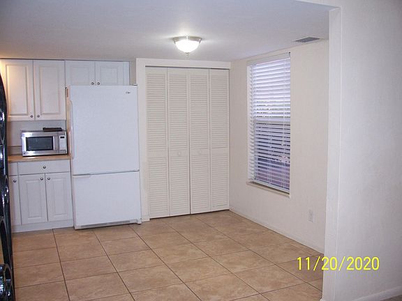 Pantry in kitchen. Room for eating area.