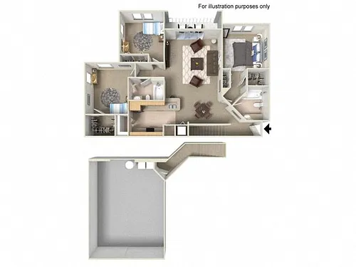 Floor plan Martinique