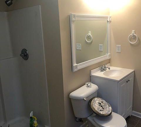 Master Bath - View from Closet