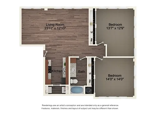 Floor plan B4