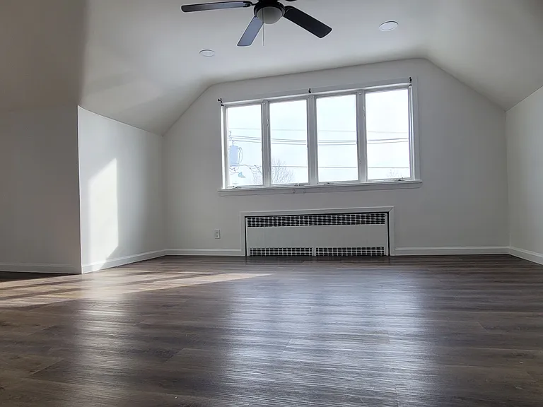 Living Room bay window with natural lighting