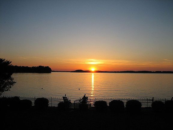 View from back porch