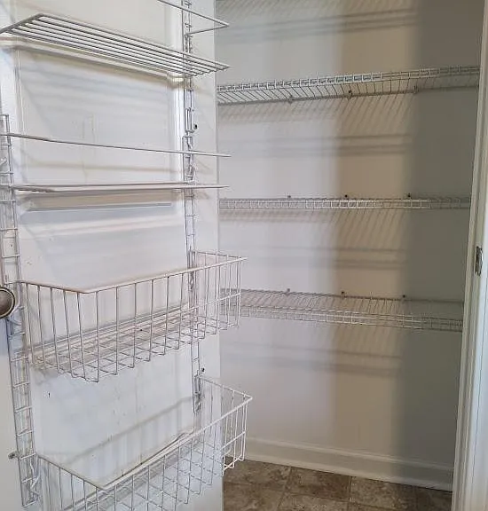 The pantry in the kitchen.