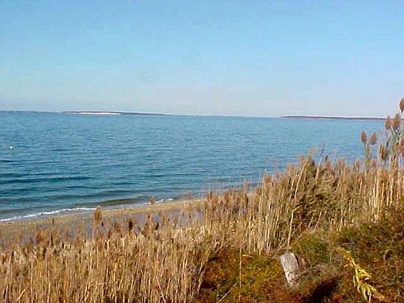 steps to Peconic Bay Beach
