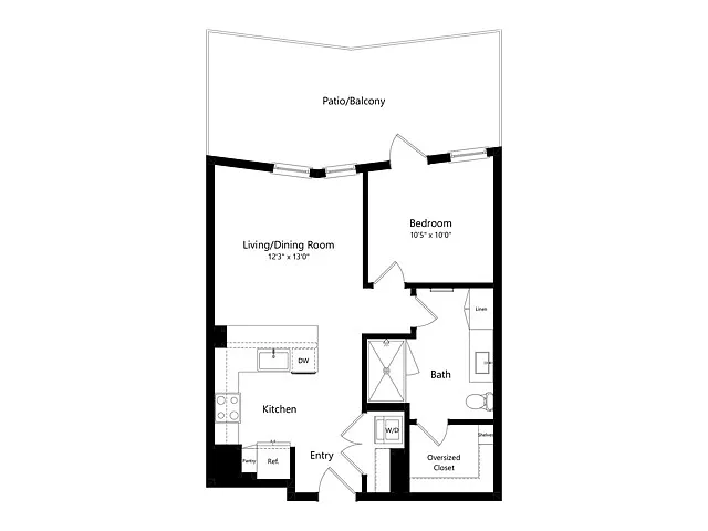 Floor plan A25