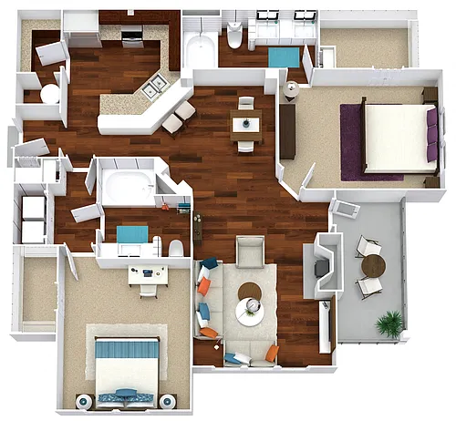 Floor plan The Belmont