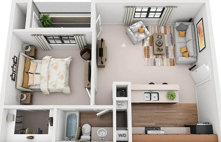 The Cypress Floorplan Diagram
