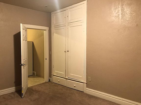 Closet in the bedroom.