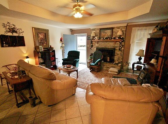 Living room from the entry.