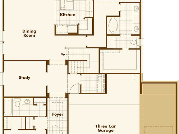 Optional 3 Car Garage
