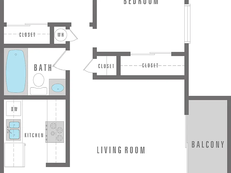 2 Bedroom 1 Bath 816 sqft 2 Bedroom 1 Bath 816 sqft