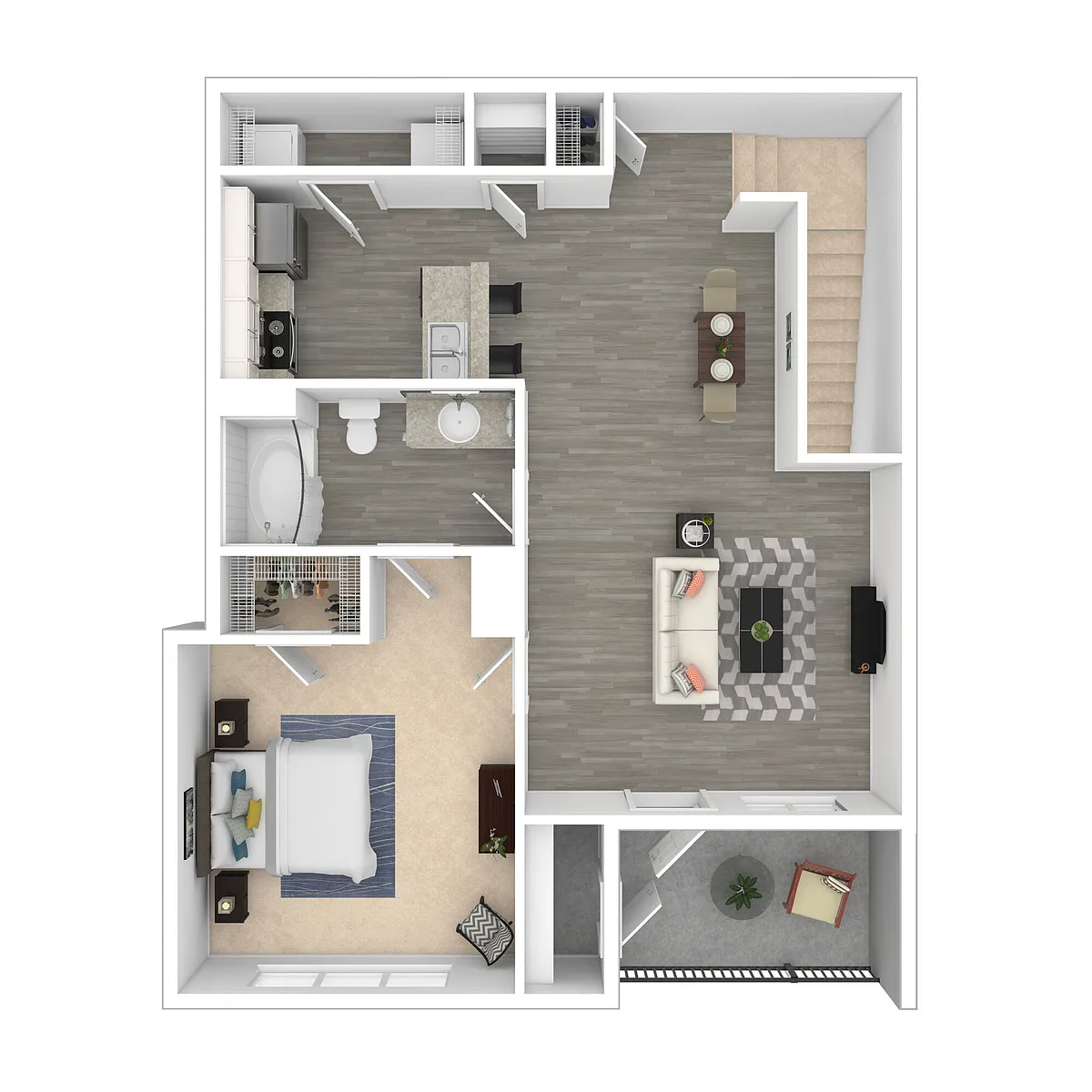 Floor plan The Hunnington (A2)