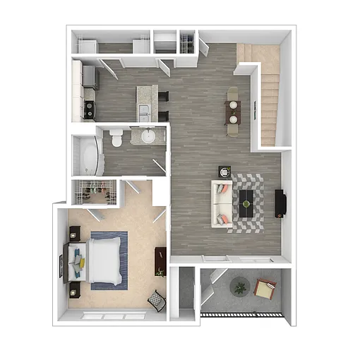 Floor plan The Hunnington (A2)