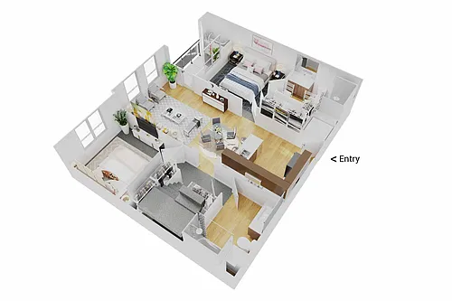 Floor plan B22