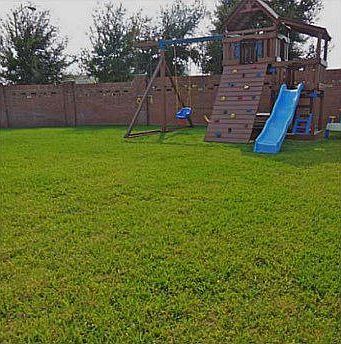 Playscape in Backyard