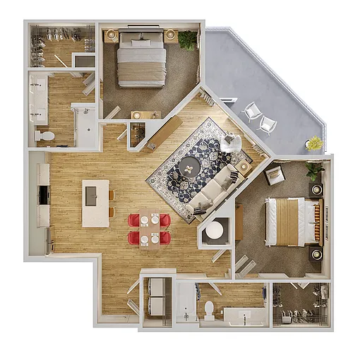 Floor plan B4
