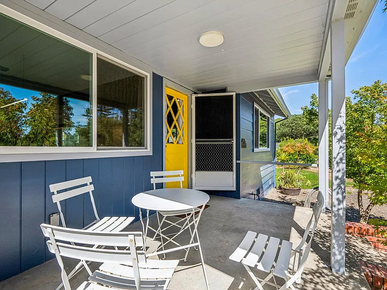 Front patio