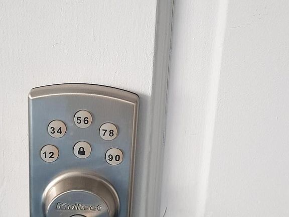 every door has its own digital lock