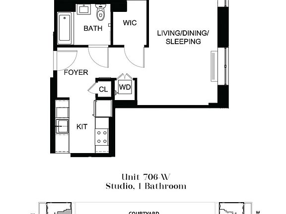 2nd image of 55 N 5th St APT W706