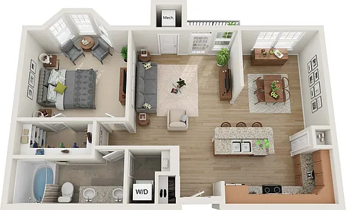 Floor plan Algonquin