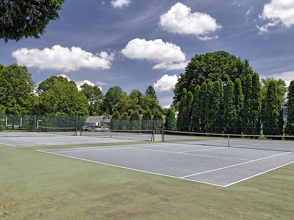 Tennis Courts Across Street
