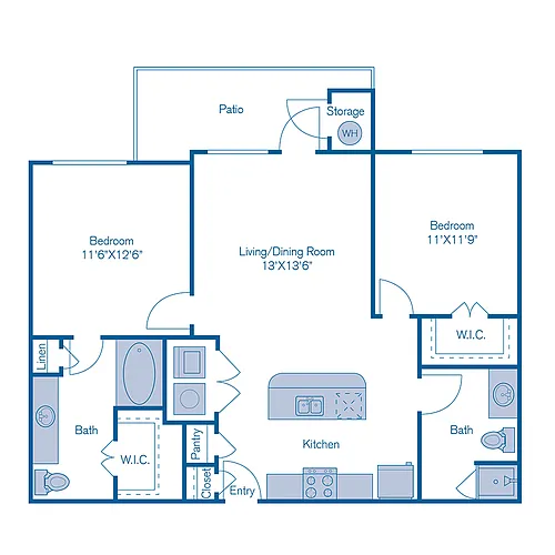 Floor plan B1N