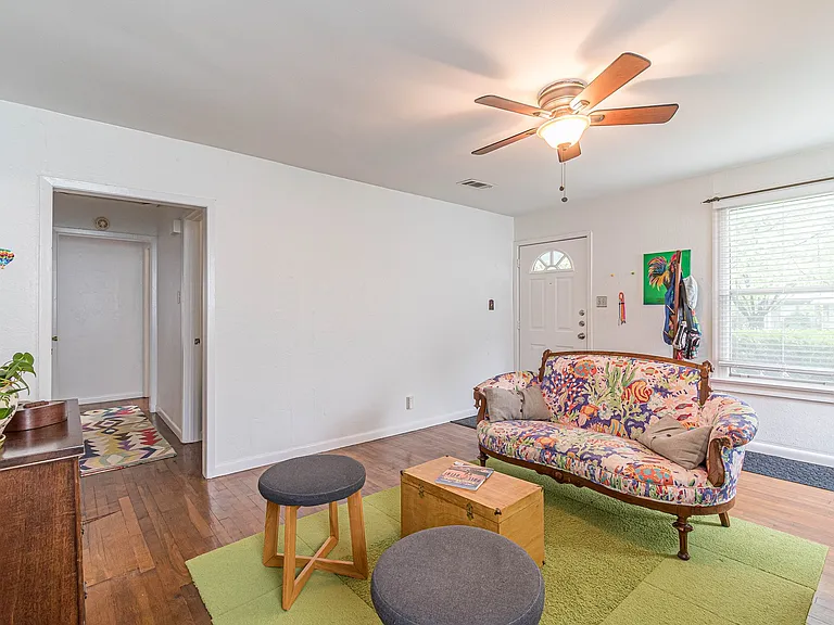 Hall to bedrooms in background