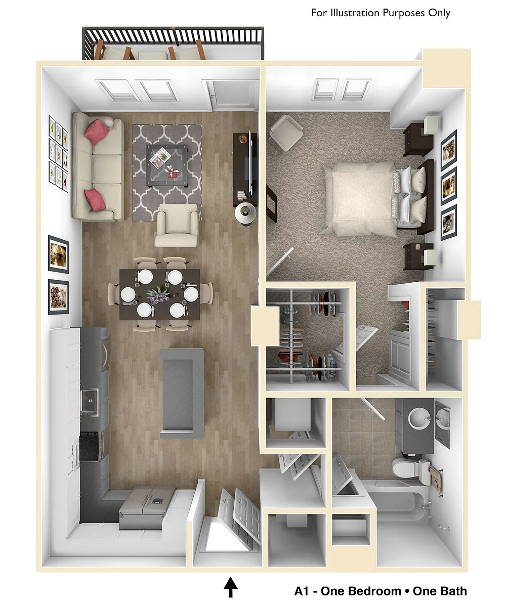 Floor plan A1