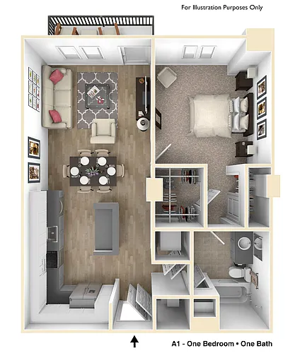 Floor plan A1