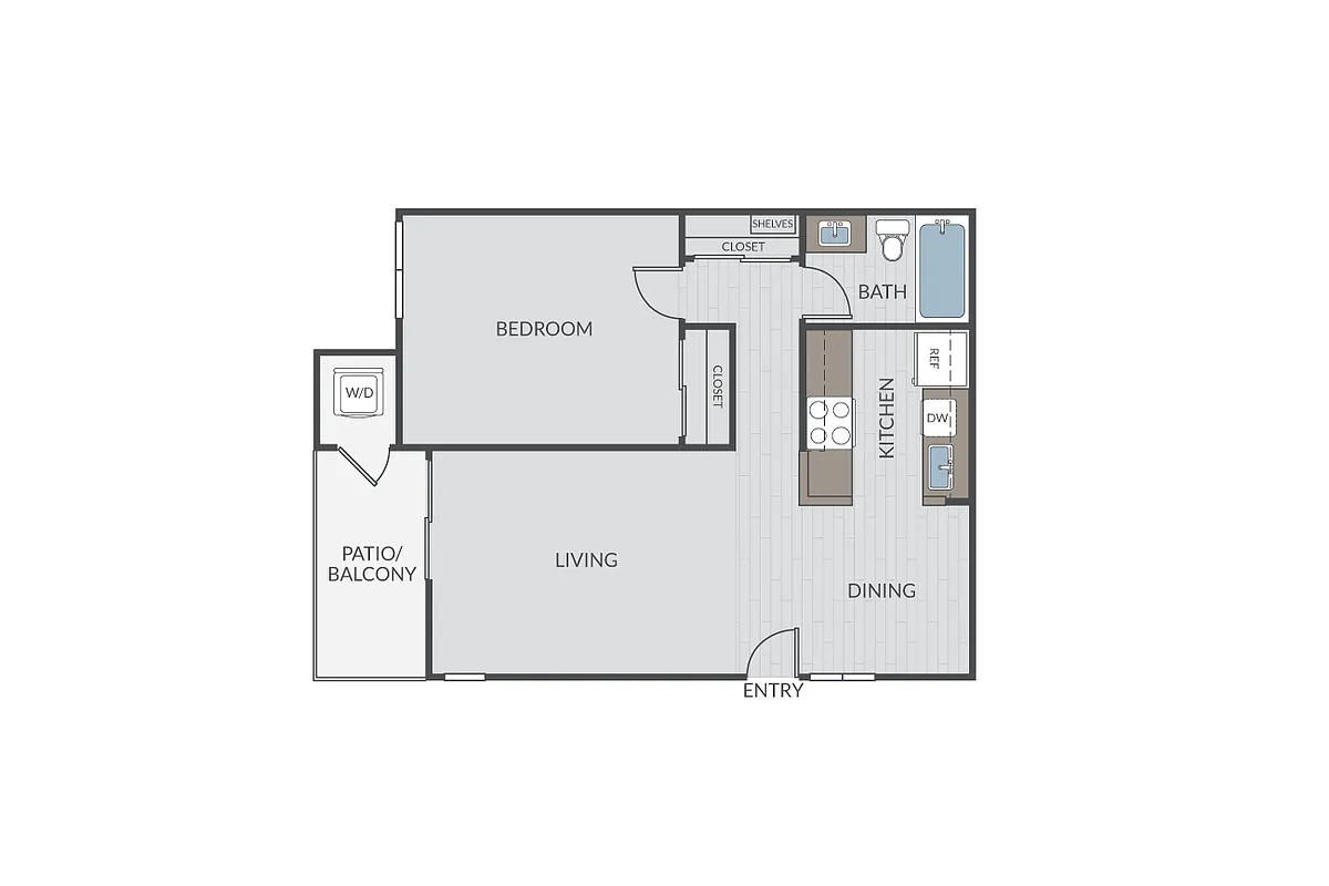 Floor plan Plan 1A