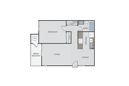 Floor plan Plan 1A