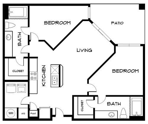 Floor plan B3
