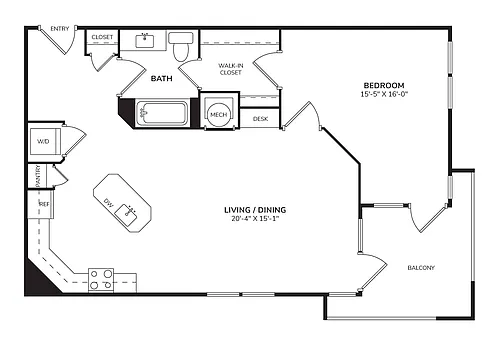 Floor plan A21