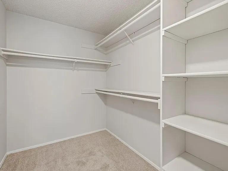 Large walk in closet